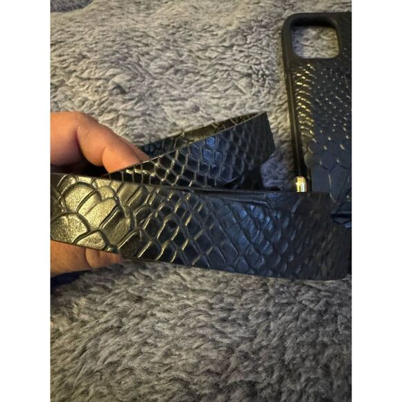 Bandolier 12max pro haley python crossbody iphone case/belt/strap set - Picture 9 of 11